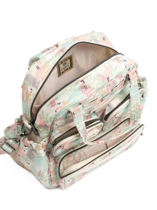 Lug Legacy Collection Mini Puddle Jumper Convertible Tote Bag Flamingo Foliage main image 8
